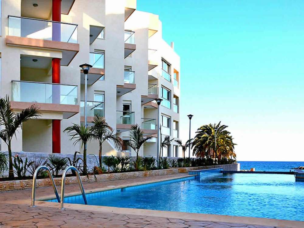Limassol one bedroom beachfront apartment for sale