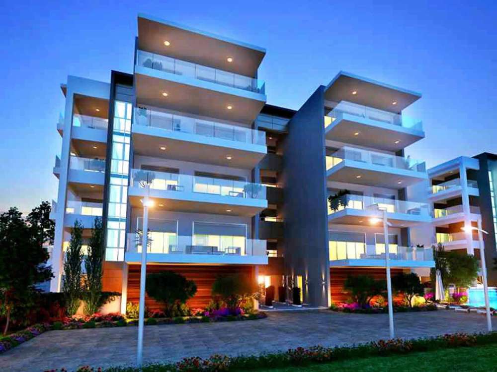 Seaside apartment for sale with sea view in Parekklisia Limassol