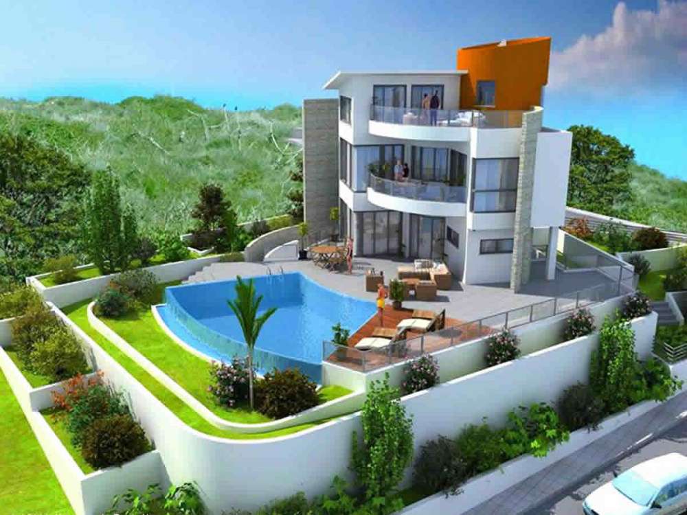 Villas for sale ocean view Limassol