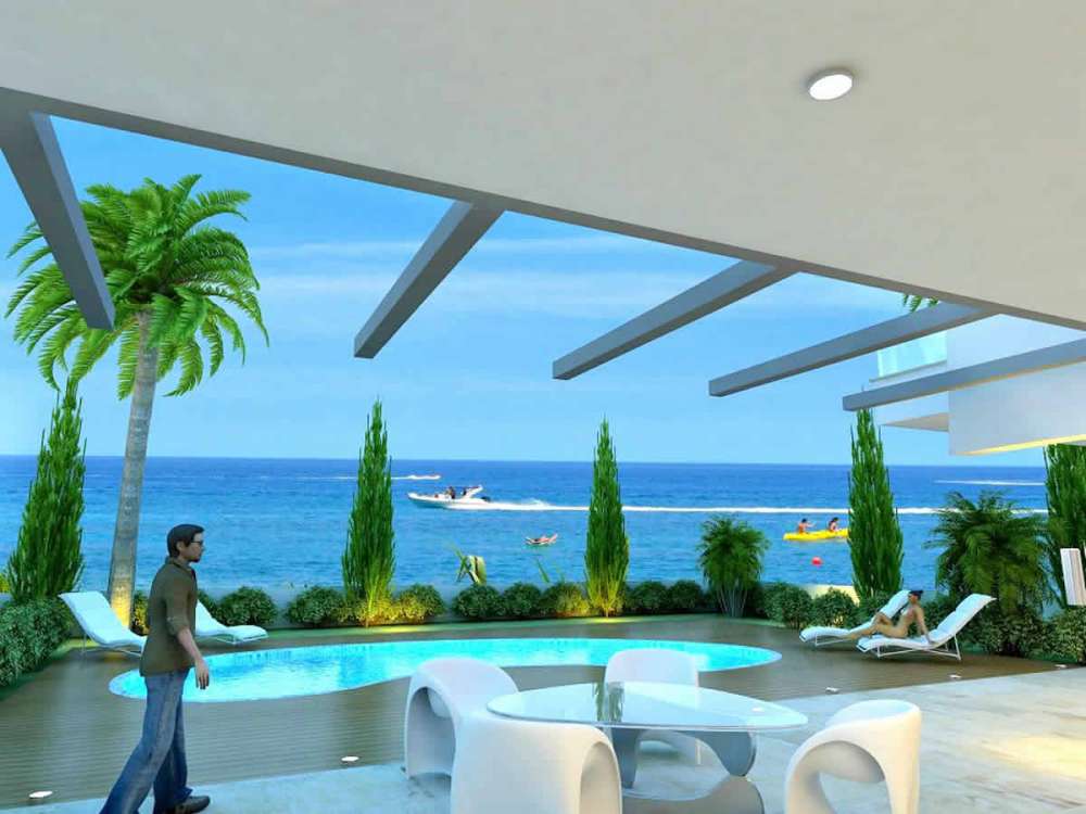 Brand new beachfront villa for sale in Ayia Napa