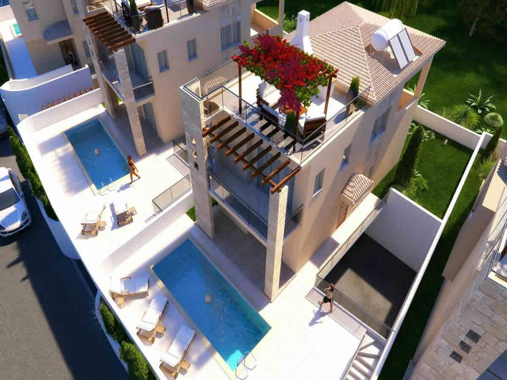 Buy sea view houses in Paphos