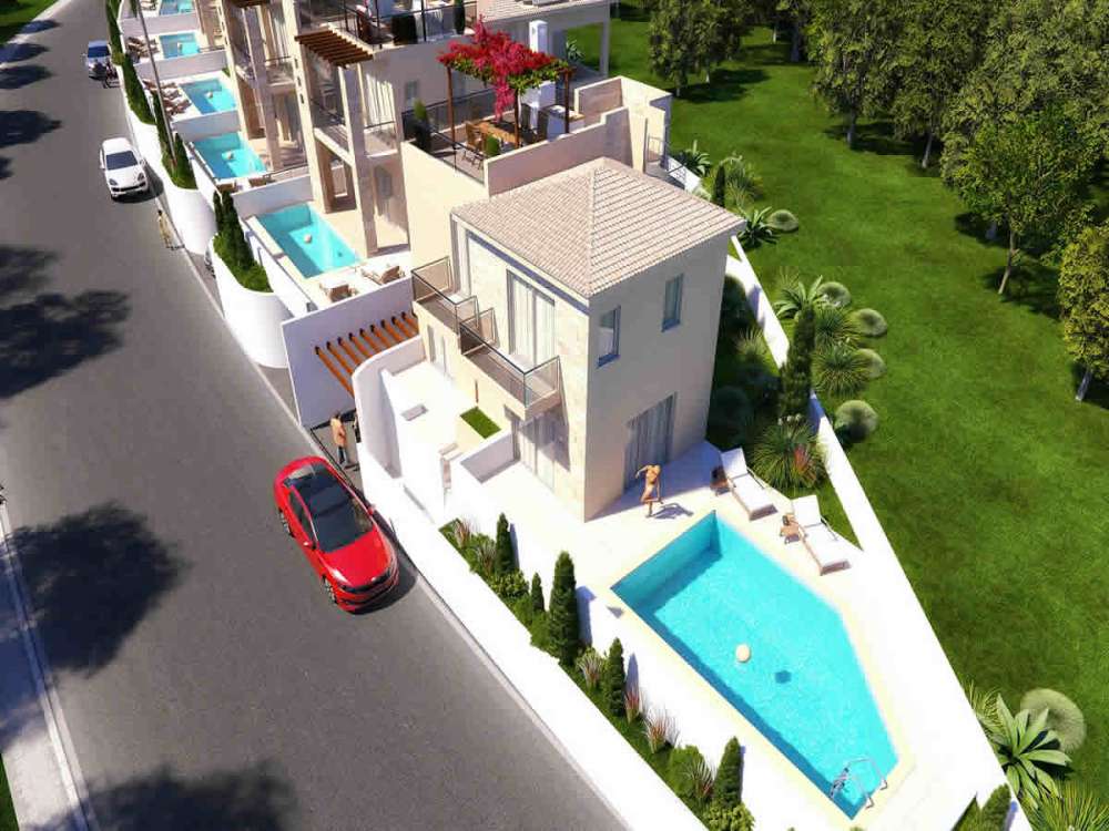 Buy sea view houses in Paphos