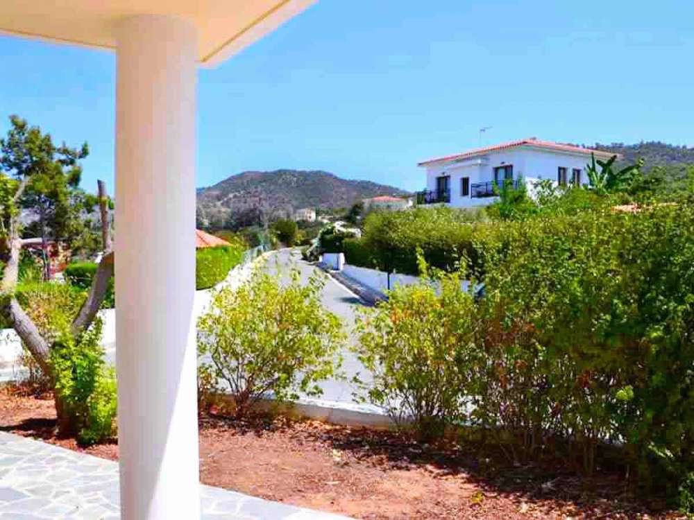 Sea view home for sale in Paphos Agia Marina village