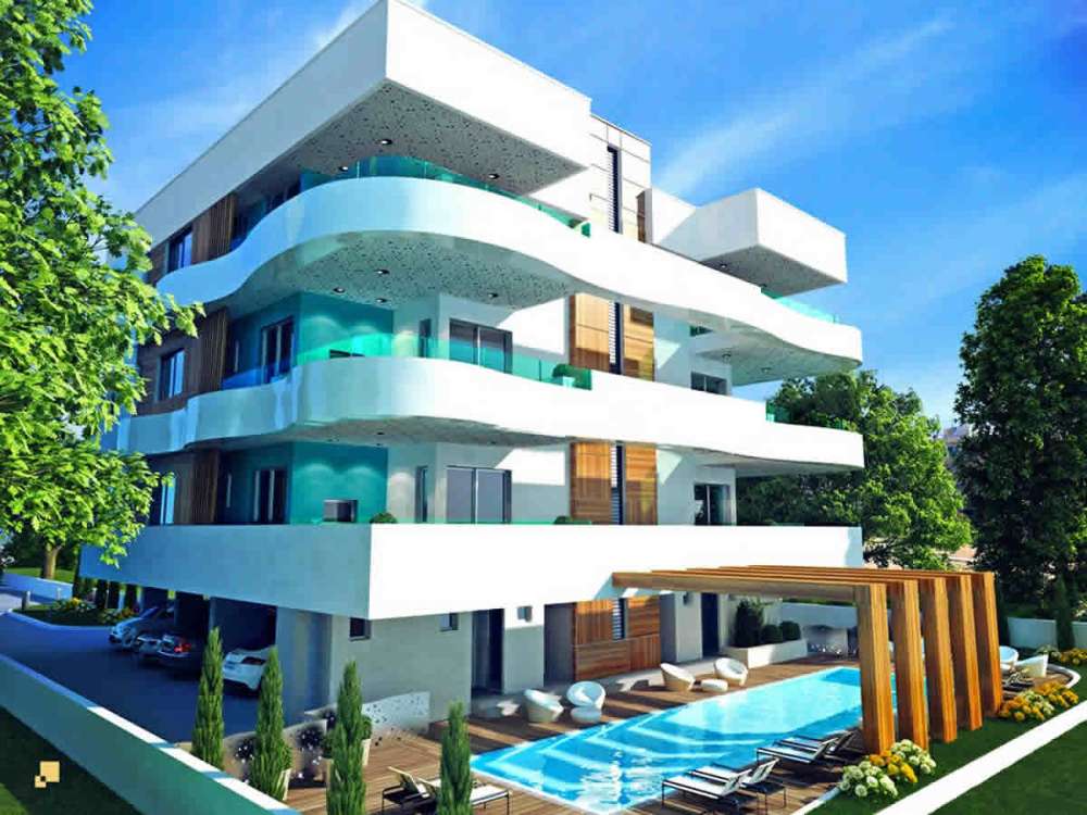 Modern beach apartments for sale in Limassol