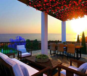 Cyprus Paphos beachside villas for sale