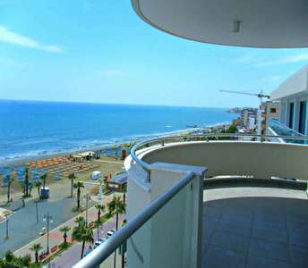 Frontline apartment on Finikoudes Promenade with panoramic sea views