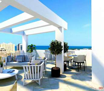 Недвижимость с видом на море в Ларнаке