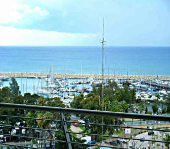 Apartment for sale in Larnaca with sea view