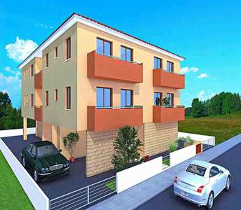 Two-storey apartment building in the village of Kiti, Larnaca
