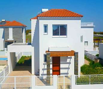 Larnaca seaside houses