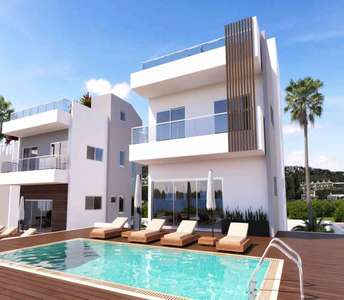 Buy beachfront villa in Paphos