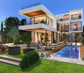Modern luxury villa in Paphos with breathtaking views