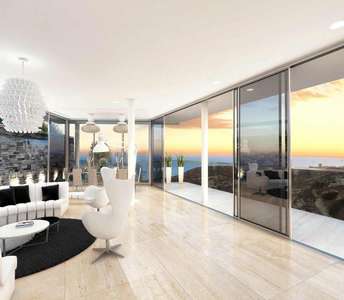 Buy spacious sea view villa in Limassol
