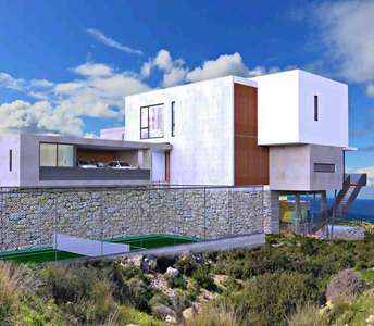 Luxurious villa in Paphos on a large plot