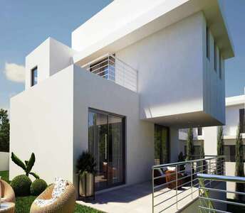 Modern house for sale in Aradippou area with big backyard