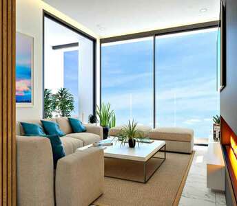 Flat for sale in Limassol sea view