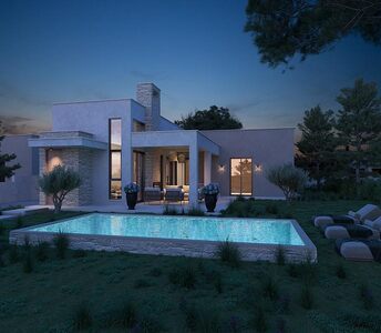 New houses with swimming pool in Souni