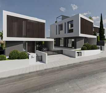 Cyprus luxury modern villas Agios Tychonas Limassol