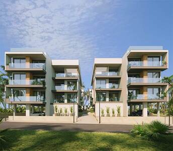 1-комнатные квартиры в комплексе в Ливадии, Ларнака