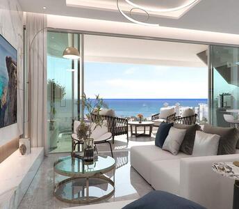 Недвижимость с видом на море в Ларнаке