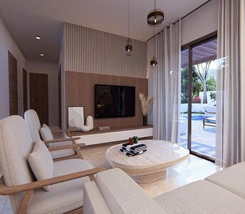 Newly built seaside house in Argaka village