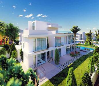 Villas in Polis Chrysochous by the beach