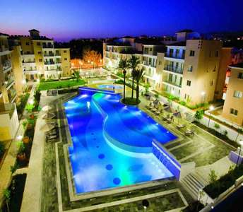 Cyprus Paphos cozy brand new apartment with sea view