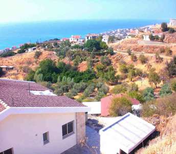 Property in Paphos with sea view