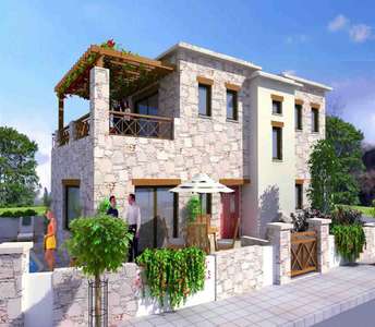 Newly built home in the area of Pomos