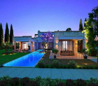 Современный дом на гольф-курорте Пафос