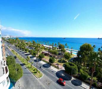Resale beachfront flat in Limassol with sea view