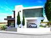 Elegant villa in Larnaca province, featuring a modern innovative design and a large corner plot