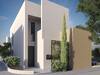 Modern corner home in Famagusta province with minimalist façade
